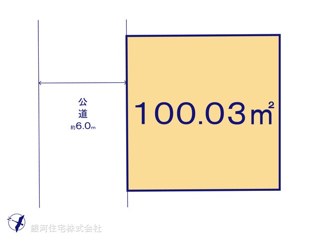G00390626 千葉県習志野市藤崎６丁目 土地 2950万円【区画図】