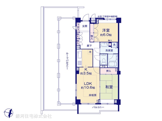 G00390695 東京都文京区千石３丁目 中古マンション 1億4980万円【間取図】