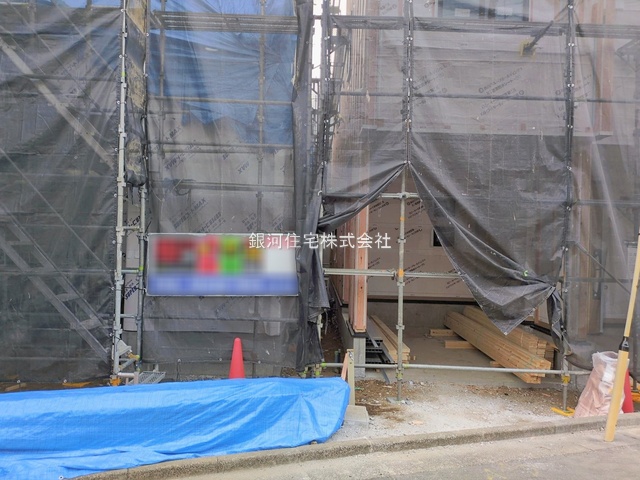 G00390831 東京都練馬区田柄４丁目 新築一戸建て 7590万円 土地面積85.78m² (約25.94坪) 建物面積95.68m² (約28.94坪) 間取り２ＳＬＤＫ 築年月2026年04月(築１年以内)【外観16】