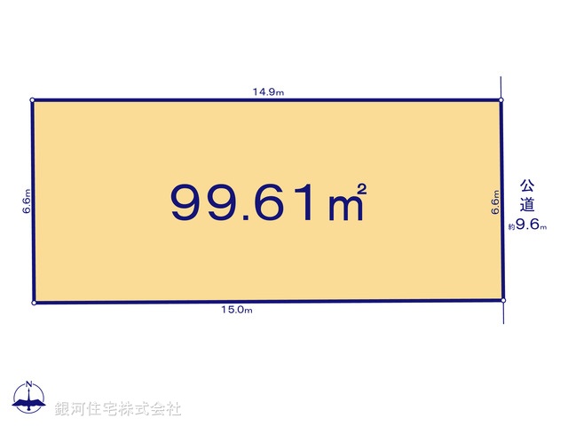G00390839 東京都葛飾区水元５丁目 土地 3190万円【区画図】