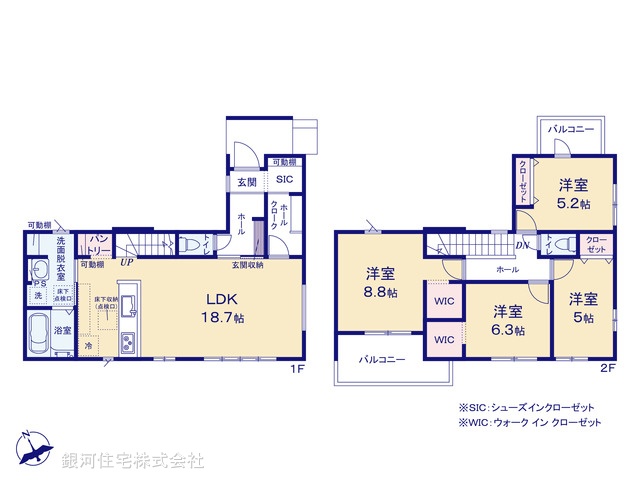 G00390845 千葉県柏市布施新町４丁目 新築一戸建て 3899万円【間取図】