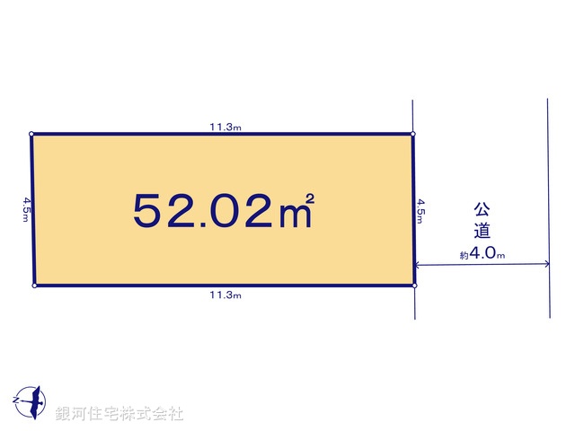 G00390979 埼玉県川口市大字小谷場 土地 2960万円【区画図】