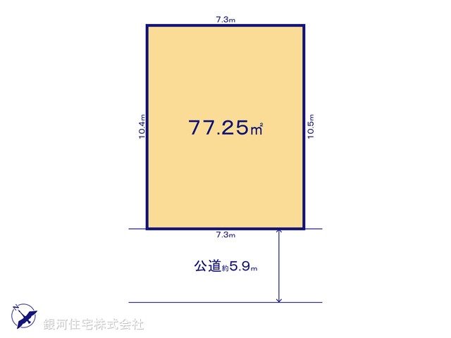 G00391039 千葉県浦安市東野２丁目 土地 4400万円【区画図】