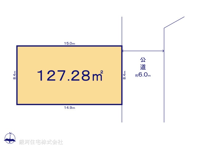 G00391085 埼玉県飯能市大字双柳 土地 1680万円【区画図】