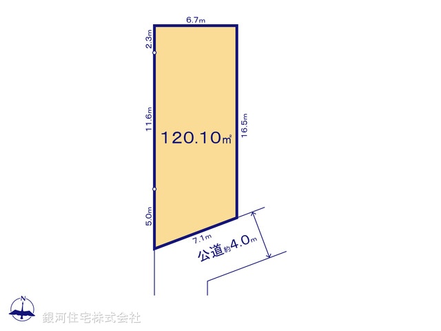 G00391088 埼玉県飯能市大字双柳 土地 1880万円【区画図】