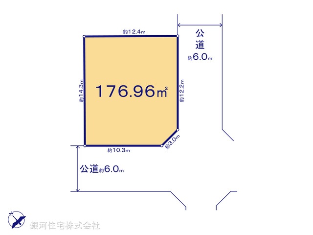 G00391219 埼玉県上尾市大字原市 土地(建築条件付土地) 3080万円【区画図】