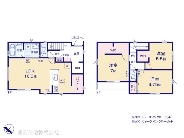 G00391726 埼玉県川口市赤井３丁目 新築一戸建て 4099万円【間取図】