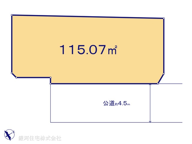 G00392073 東京都武蔵村山市三ツ木３丁目 土地 1630万円【区画図】