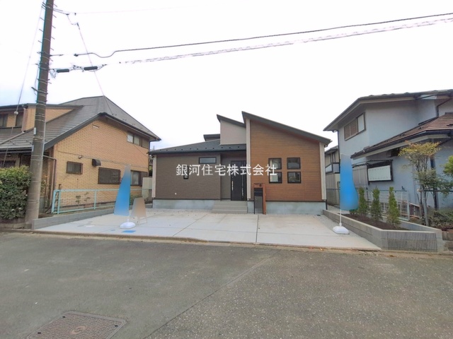 G00392174 埼玉県狭山市柏原 新築一戸建て 3890万円 土地面積230.08m² (約69.59坪) 建物面積98.54m² (約29.80坪) 間取り３ＬＤＫ 築年月2026年03月(築１年以内)【外観2】