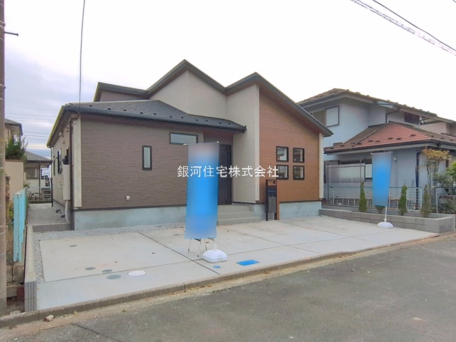 G00392174 埼玉県狭山市柏原 新築一戸建て 3890万円 土地面積230.08m² (約69.59坪) 建物面積98.54m² (約29.80坪) 間取り３ＬＤＫ 築年月2026年03月(築１年以内)【外観8】
