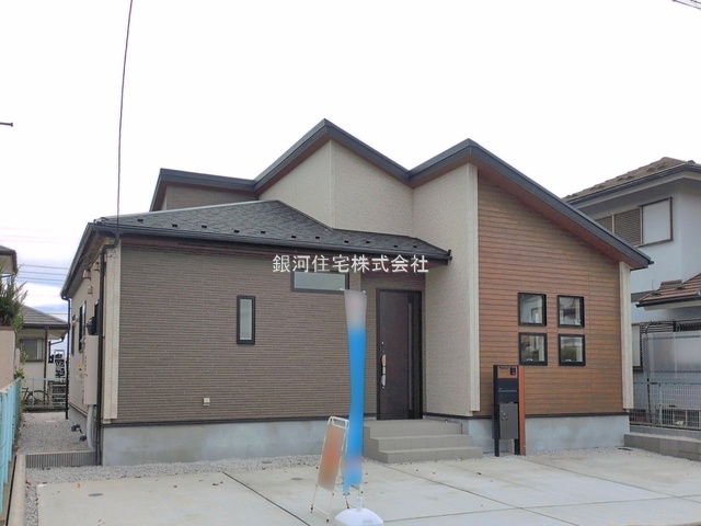 G00392174 埼玉県狭山市柏原 新築一戸建て 3890万円 土地面積230.08m² (約69.59坪) 建物面積98.54m² (約29.80坪) 間取り３ＬＤＫ 築年月2026年03月(築１年以内)【外観10】