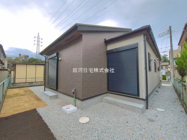 G00392174 埼玉県狭山市柏原 新築一戸建て 3890万円 土地面積230.08m² (約69.59坪) 建物面積98.54m² (約29.80坪) 間取り３ＬＤＫ 築年月2026年03月(築１年以内)【外観13】
