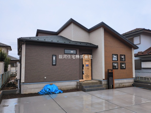 G00392174 埼玉県狭山市柏原 新築一戸建て 3890万円 土地面積230.08m² (約69.59坪) 建物面積98.54m² (約29.80坪) 間取り３ＬＤＫ 築年月2026年03月(築１年以内)【外観16】