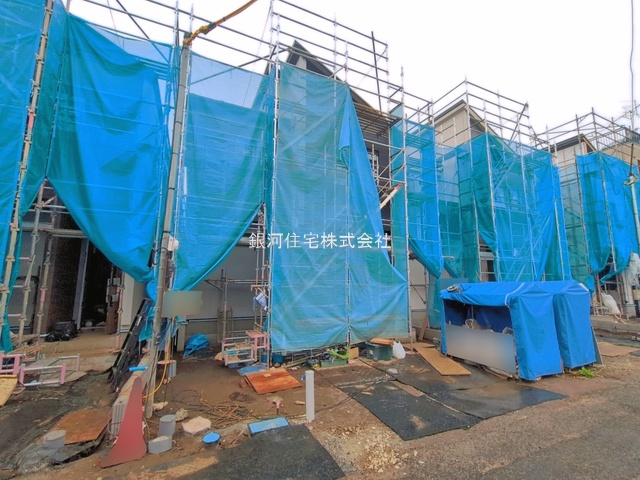 G00392463 埼玉県上尾市本町５丁目 新築一戸建て 4498万円 土地面積117.89m² (約35.66坪) 建物面積104.13m² (約31.49坪) 間取り３ＬＤＫ 築年月2026年05月【外観5】