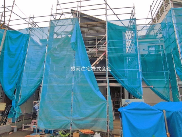 G00392463 埼玉県上尾市本町５丁目 新築一戸建て 4498万円 土地面積117.89m² (約35.66坪) 建物面積104.13m² (約31.49坪) 間取り３ＬＤＫ 築年月2026年05月【外観7】