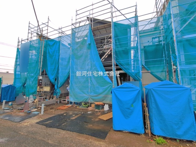 G00392463 埼玉県上尾市本町５丁目 新築一戸建て 4498万円 土地面積117.89m² (約35.66坪) 建物面積104.13m² (約31.49坪) 間取り３ＬＤＫ 築年月2026年05月【外観8】