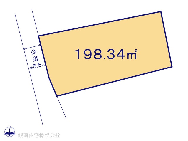 G00392487 千葉県印西市大森 土地 1480万円【区画図】