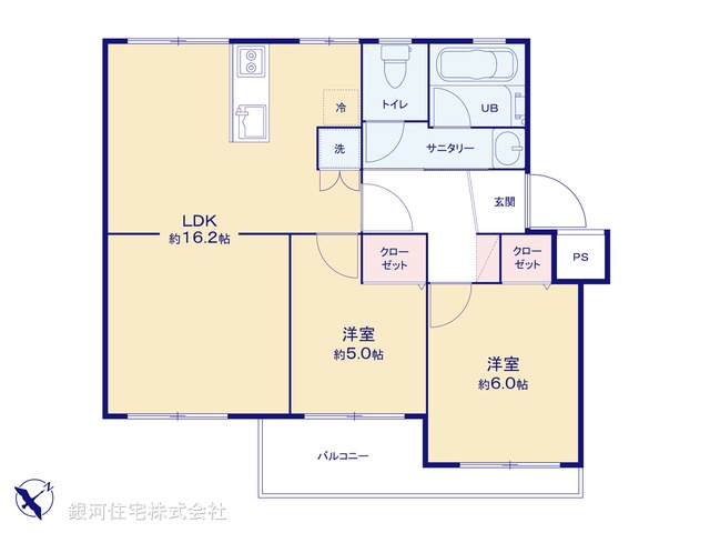 G00392492 神奈川県横浜市磯子区杉田７丁目 中古マンション 1798万円【間取図】