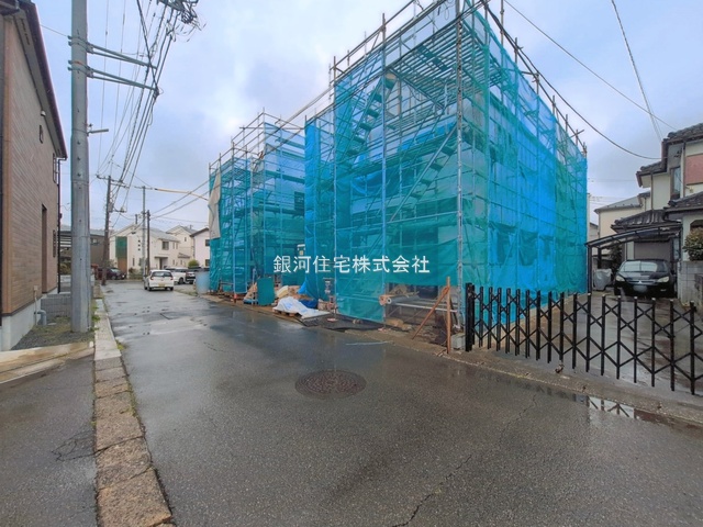 G00392697 千葉県八千代市八千代台西４丁目 新築一戸建て 5299万円 土地面積110.75m² (約33.50坪) 建物面積104.84m² (約31.71坪) 間取り４ＬＤＫ 築年月2026年05月(築１年以内)【外観11】