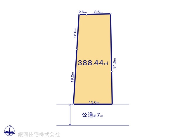 G00392773 埼玉県川口市西青木３丁目 土地 1億8480万円【区画図】