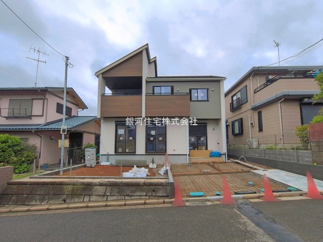 G00392789 神奈川県横浜市泉区上飯田町 新築一戸建て 5590万円 土地面積165.17m² (約49.96坪) 建物面積102.43m² (約30.98坪) 間取り４ＬＤＫ 築年月2026年05月(築１年以内)【外観2】
