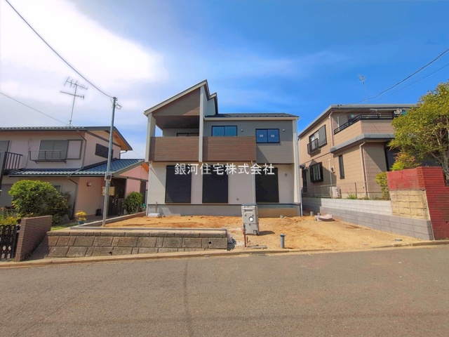 G00392789 神奈川県横浜市泉区上飯田町 新築一戸建て 5590万円 土地面積165.17m² (約49.96坪) 建物面積102.43m² (約30.98坪) 間取り４ＬＤＫ 築年月2026年05月(築１年以内)【外観5】