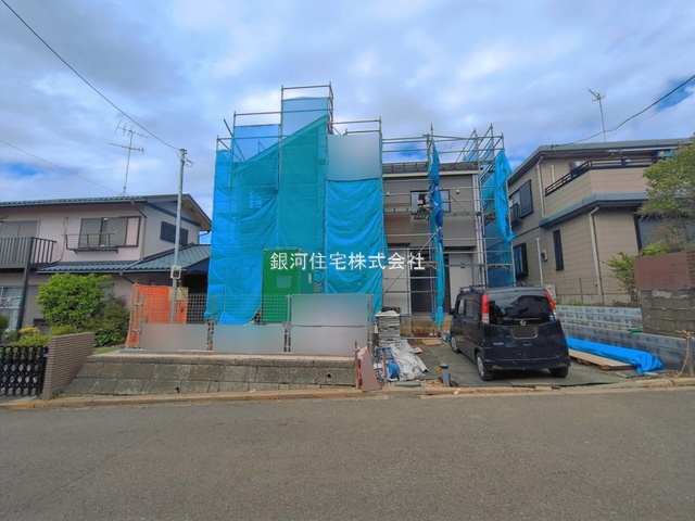 G00392789 神奈川県横浜市泉区上飯田町 新築一戸建て 5590万円 土地面積165.17m² (約49.96坪) 建物面積102.43m² (約30.98坪) 間取り４ＬＤＫ 築年月2026年05月(築１年以内)【外観8】