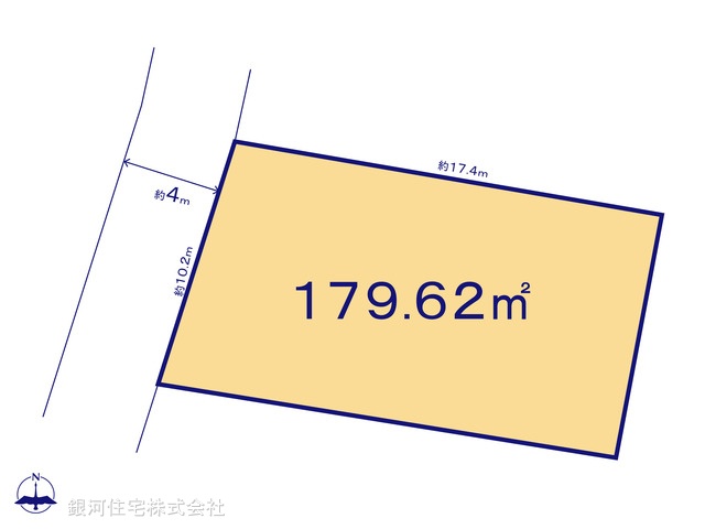 G00392801 神奈川県秦野市曲松１丁目 土地 1790万円【区画図】