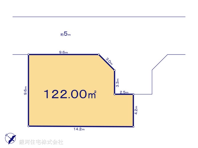 G00392885 東京都武蔵村山市岸１丁目 土地 1680万円【区画図】