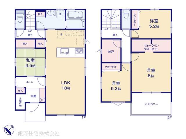 G00392905 埼玉県鴻巣市松原３丁目 新築一戸建て 3680万円【間取図】