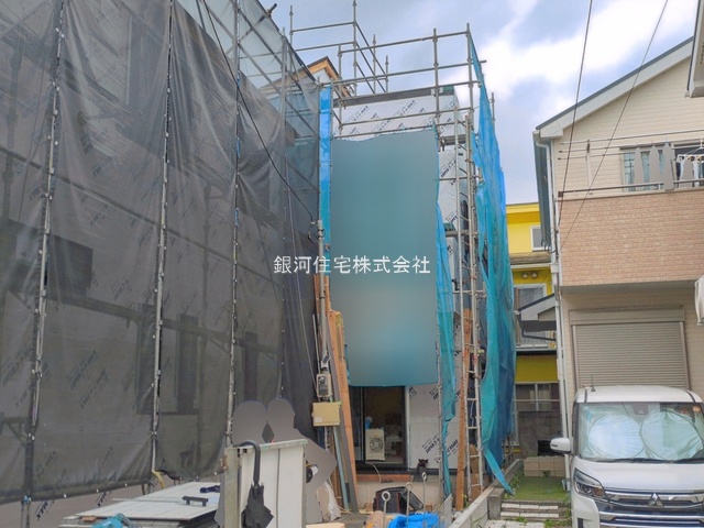 G00393252 神奈川県相模原市南区相南１丁目 新築一戸建て 5098万円 土地面積100.23m² (約30.31坪) 建物面積99.36m² (約30.05坪) 間取り４ＬＤＫ 築年月2026年09月(築１年以内)【外観7】