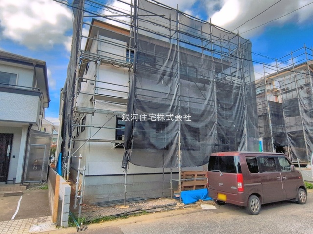 G00393430 千葉県流山市加４丁目 新築一戸建て 5199万円 土地面積117.02m² (約35.39坪) 建物面積111.15m² (約33.62坪) 間取り４ＬＤＫ 築年月2026年07月(築１年以内)【外観17】