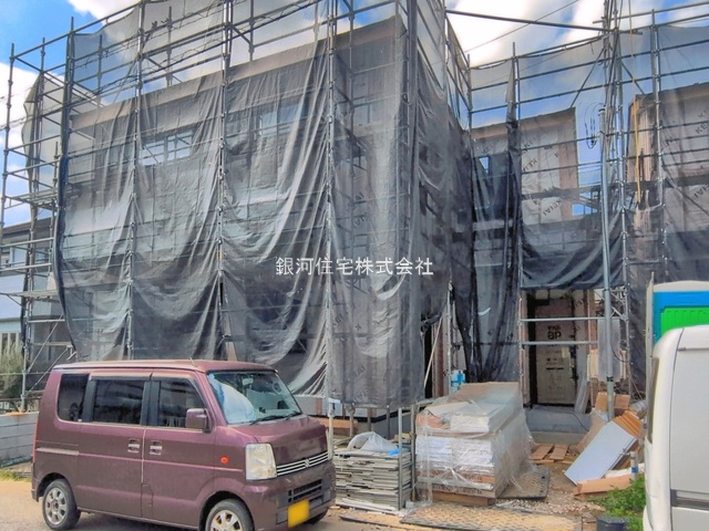 G00393430 千葉県流山市加４丁目 新築一戸建て 5199万円 土地面積117.02m² (約35.39坪) 建物面積111.15m² (約33.62坪) 間取り４ＬＤＫ 築年月2026年07月(築１年以内)【外観18】