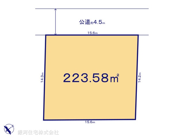 G00393492 埼玉県蓮田市緑町２丁目 土地 2990万円【区画図】