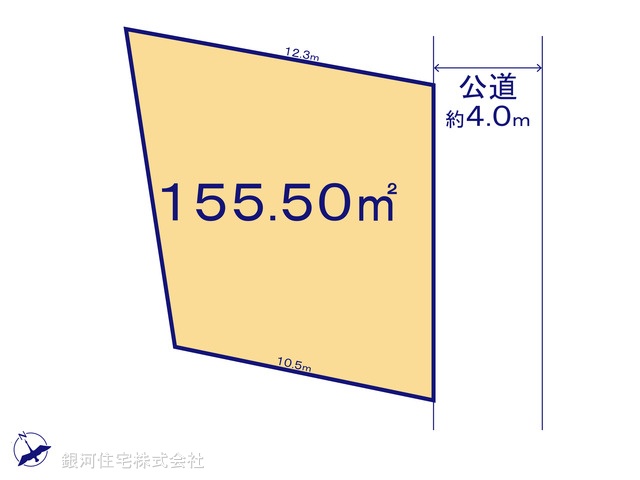G00393538 埼玉県久喜市大字古久喜 土地 1730万円【区画図】