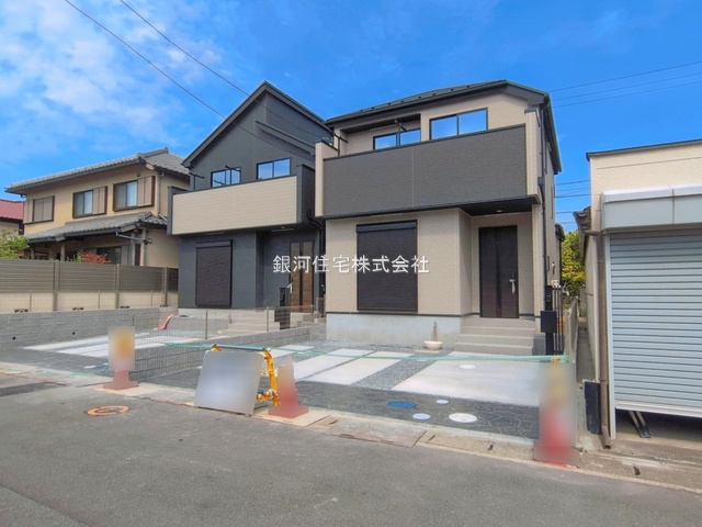 G00393647 千葉県習志野市秋津４丁目 新築一戸建て 4730万円 土地面積109.90m² (約33.24坪) 建物面積95.63m² (約28.92坪) 間取り３ＬＤＫ 築年月2026年04月(築１年以内)【外観2】