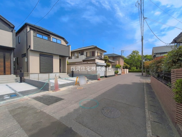 G00393647 千葉県習志野市秋津４丁目 新築一戸建て 4730万円 土地面積109.90m² (約33.24坪) 建物面積95.63m² (約28.92坪) 間取り３ＬＤＫ 築年月2026年04月(築１年以内)【外観3】