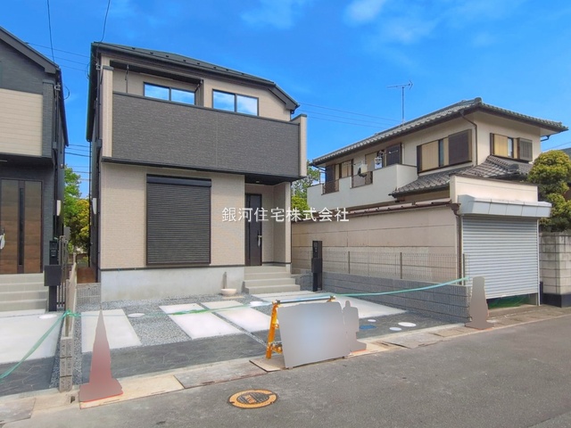 G00393647 千葉県習志野市秋津４丁目 新築一戸建て 4730万円 土地面積109.90m² (約33.24坪) 建物面積95.63m² (約28.92坪) 間取り３ＬＤＫ 築年月2026年04月(築１年以内)【外観12】