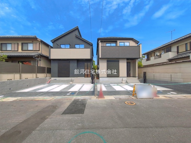 G00393647 千葉県習志野市秋津４丁目 新築一戸建て 4730万円 土地面積109.90m² (約33.24坪) 建物面積95.63m² (約28.92坪) 間取り３ＬＤＫ 築年月2026年04月(築１年以内)【外観13】