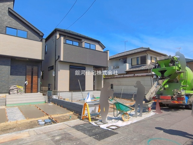 G00393647 千葉県習志野市秋津４丁目 新築一戸建て 4730万円 土地面積109.90m² (約33.24坪) 建物面積95.63m² (約28.92坪) 間取り３ＬＤＫ 築年月2026年04月(築１年以内)【外観15】