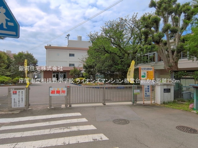 G00393670 神奈川県座間市広野台１丁目 中古マンション 2399万円 専有面積78.20m² (約23.65坪) 間取り３ＬＤＫ 所在階7階 築年月1987年04月(築39年)【周辺環境】座間市立相模野小学校