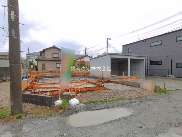 G00393720 埼玉県さいたま市見沼区堀崎町 新築一戸建て 4580万円 土地面積95.73m² (約28.95坪) 建物面積99.09m² (約29.97坪) 間取り３ＳＬＤＫ 築年月2026年09月【外観5】