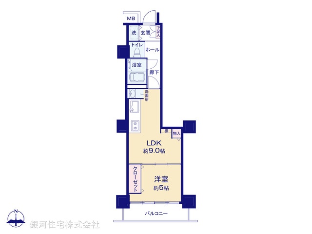 G00394095 埼玉県川口市川口３丁目 中古マンション 3180万円【間取図】