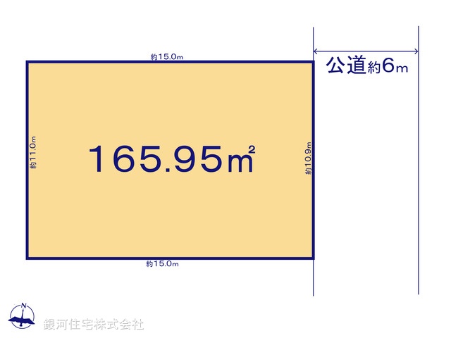 G00394129 埼玉県春日部市豊町５丁目 土地 2830万円【区画図】