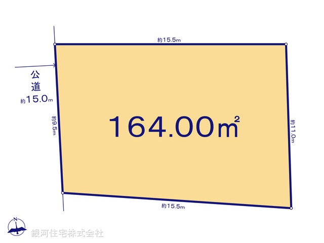 G00394678 神奈川県相模原市中央区千代田５丁目 土地(建築条件付土地) 3480万円【区画図】