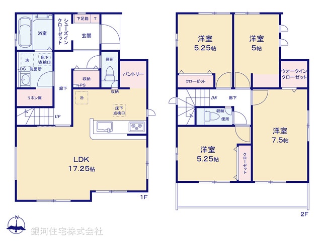 G00394785 千葉県木更津市牛込 新築一戸建て 2990万円【間取図】