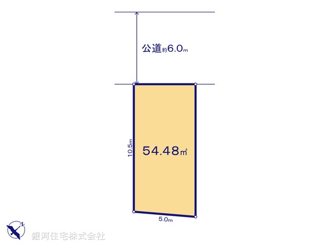 G00394886 埼玉県川口市大字里 土地 2190万円【区画図】