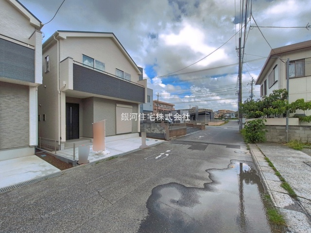 G00395004 千葉県流山市加５丁目 新築一戸建て 3390万円 土地面積80.62m² (約24.38坪) 建物面積86.94m² (約26.29坪) 間取り３ＬＫ 築年月2026年07月(築１年以内)【外観3】