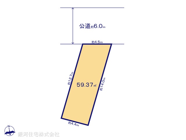 G00395069 東京都新宿区早稲田町 土地 1億1580万円【区画図】