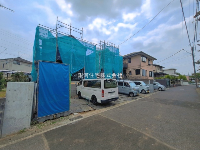 G00395125 神奈川県海老名市国分南３丁目 新築一戸建て 6190万円 土地面積133.74m² (約40.45坪) 建物面積104.33m² (約31.55坪) 間取り３ＳＬＤＫ 築年月2026年08月【外観3】